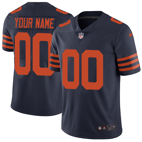 Men's Chicago Bears ACTIVE PLAYER Custom Navy NFL Vapor Untouchable Limited Stitched Jersey